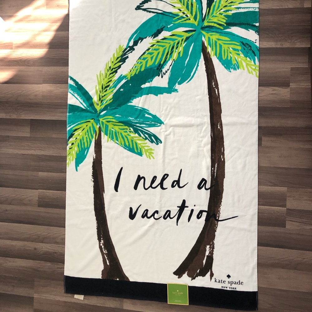 Kate spade beach towel